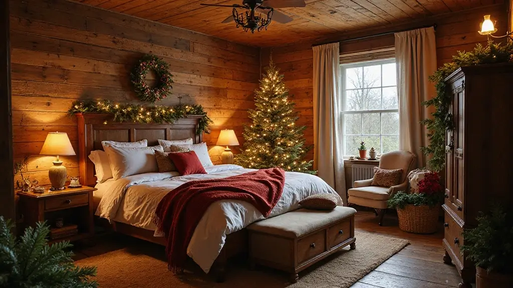 30+ Christmas Bedroom Decor Ideas That Create Holiday Magic