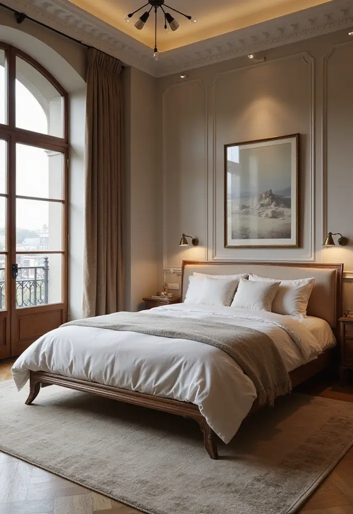 30 Luxurious Bedroom Ideas That Redefine Elegance 10 30 Luxurious Bedroom Ideas That Redefine Elegance - 10. Unique Bed Frames as Focal Points