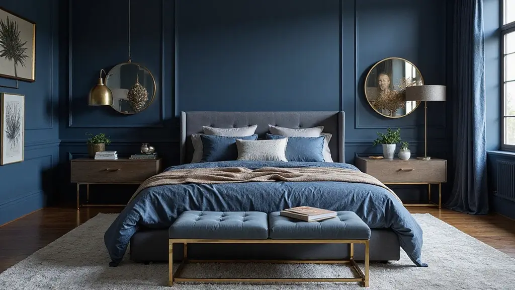 30+ Navy Bedroom Ideas for Modern and Dramatic Spaces