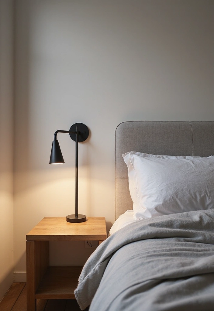 30+ Small Bedroom Ideas That Make Compact Spaces Feel Bigger - 8. Install Wall-Mounted Lighting